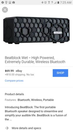 Beatblock speaker cheap