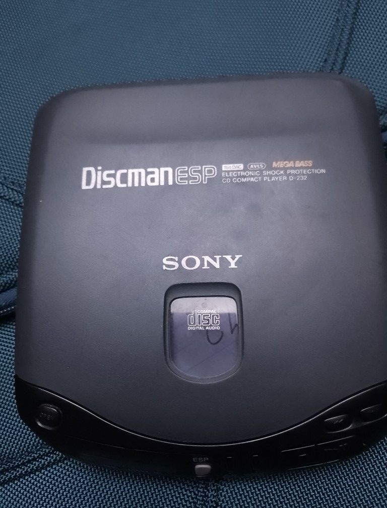 Two Discman Player