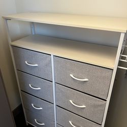 Fabric Dresser (8 drawer set)