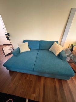 Daybed Couch in Teal