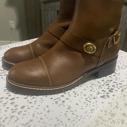Woman’s Coach Genuine Leather  Boots