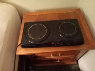 Double Burner Electric Hot Plate