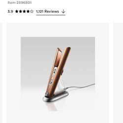 Dyson hair straightener 