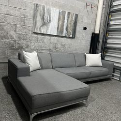 Gray Modern Sectional 