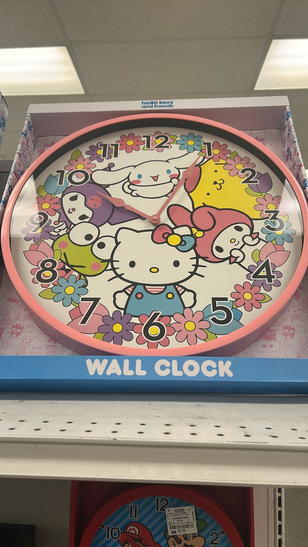Wall Clock Hello Kitty