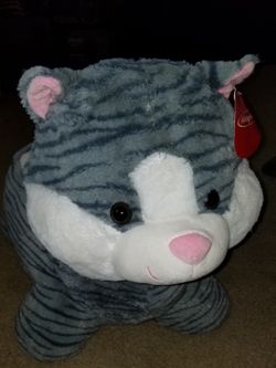 Kitty ride on plush new