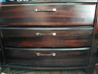 USED walnut wood dressers for sale