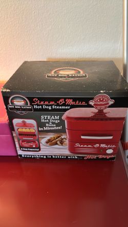 Hot dog steamer