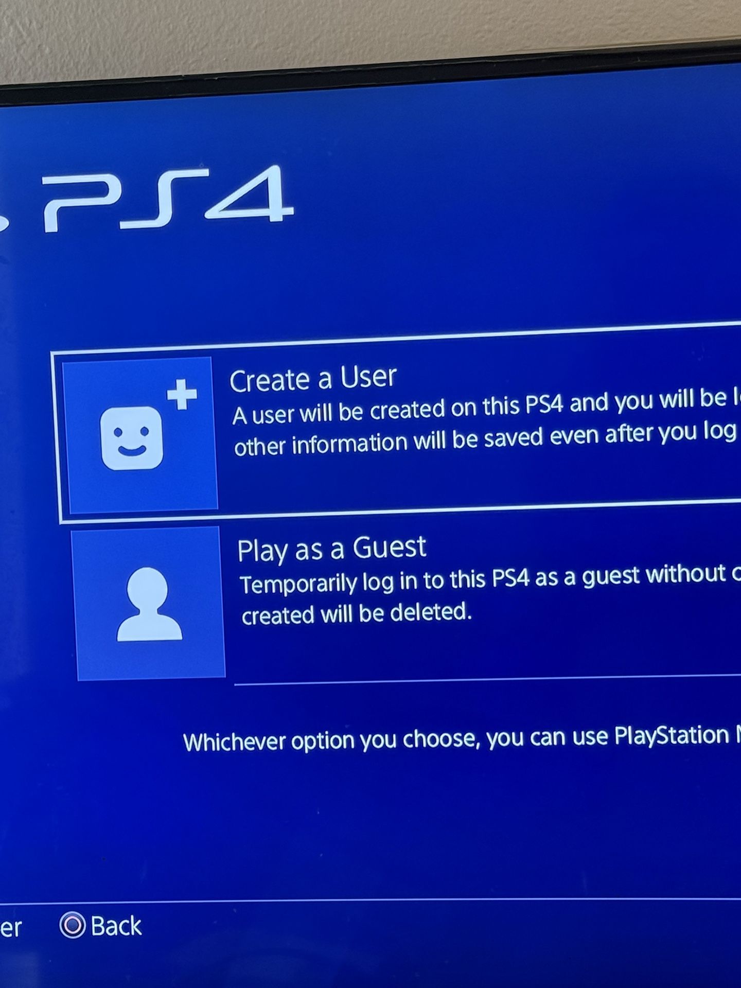 PlayStation 4 “CONSOLE ONLY” No Controller Or Games