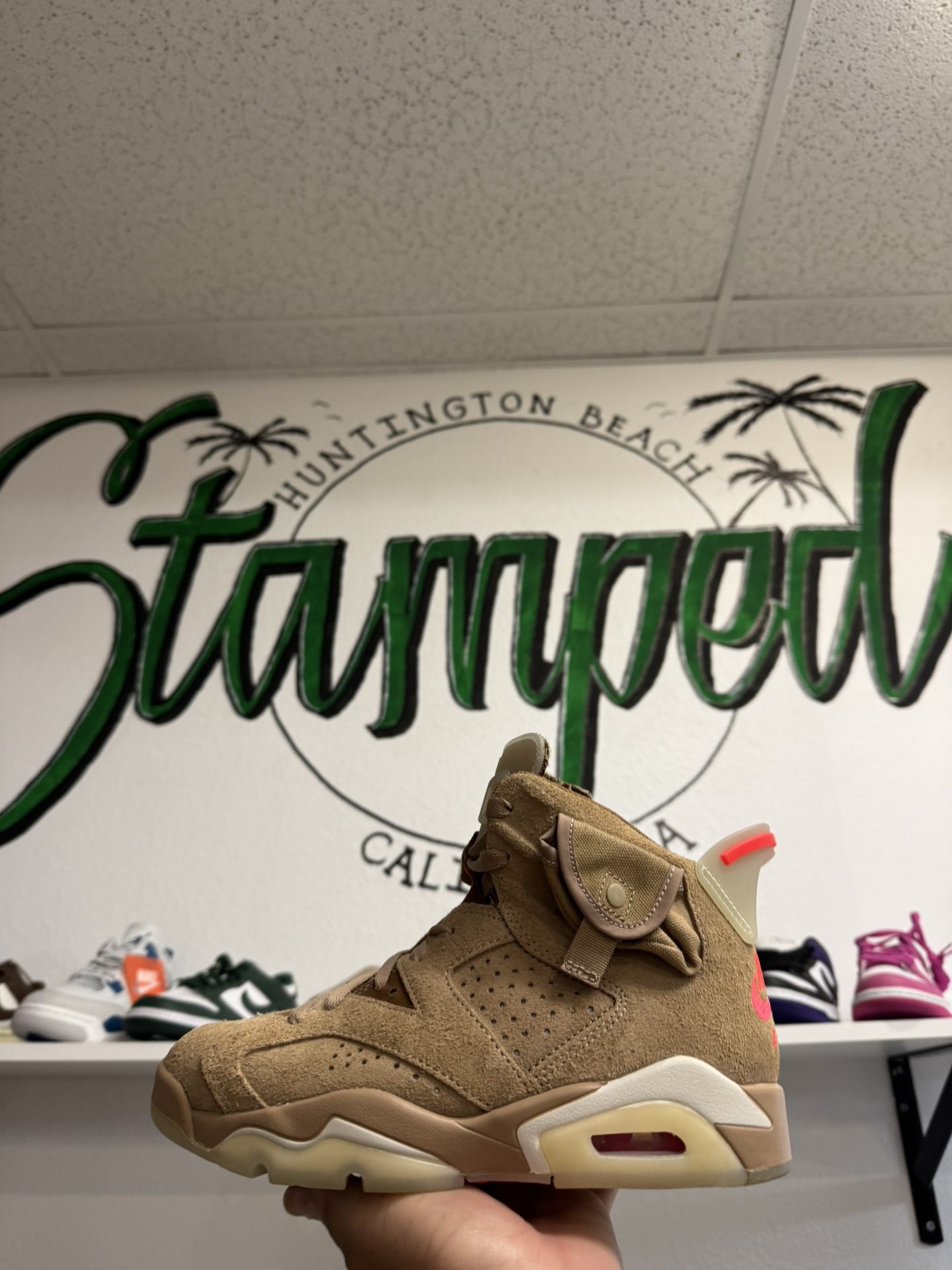 Jordan 6 Travis Khaki