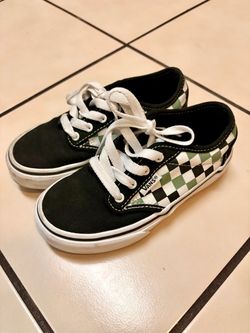 Kids vans shoes size 12