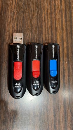 Transcend USB.  $30 each