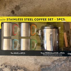 Stainless Steel Coffee Set 