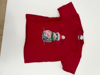 Star Wars Stormtrooper Snowman Holiday Tee Youth S