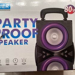 Yier Portable Wireless Party Proof Speaker 80w