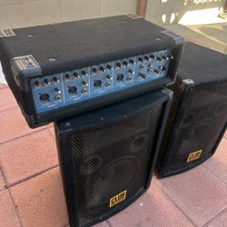 Outdoor Loud Speakers Set