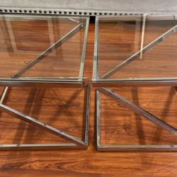 Glass Side Tables