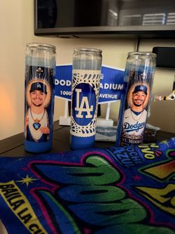 Dodger Candles