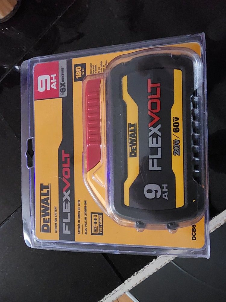 New DeWalt Flex volt 9AH Battery