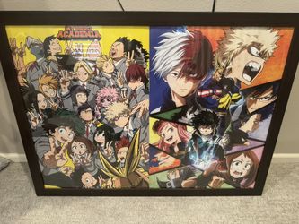My Hero Academia Framed Poster