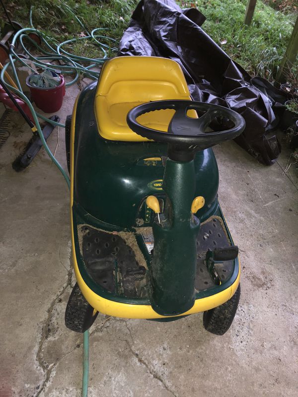 Yard man yard bug riding lawn mower for Sale in Vancouver, WA - OfferUp