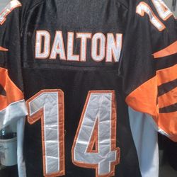 Andy Dalton Double Stitched Jersey Size 50