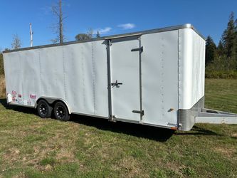 2004 8x24 10k Wells Cargo Enclosed Trailer