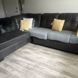 Leather Soft Sectional 
