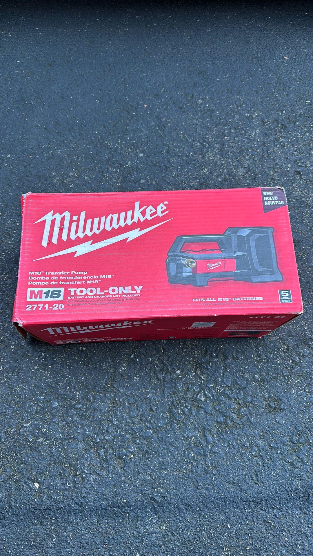 Milwaukee M18 Transfer Pump