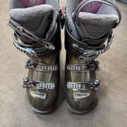Head Edge women's ski boots 289mm 70 hard, 60 soft