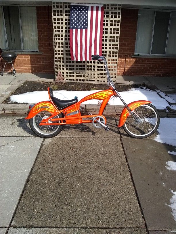 Sakura Mustang chopper E bike 36 volt electric
