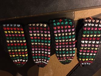 Hand made socks, Crochet slippers, Winter socks, Knitted socks, Turkish Patik, Knitted slippers new $10.00 Each Pair