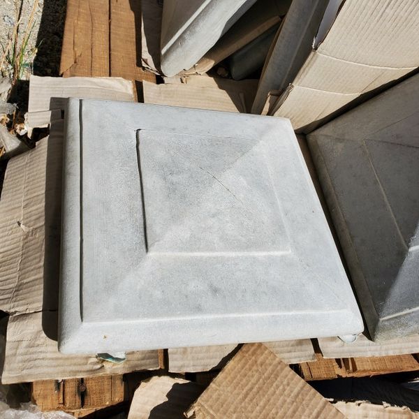 16X16 CEMENT COLUMN PILLAR CAPS 45 EACH for Sale in Riverside, CA