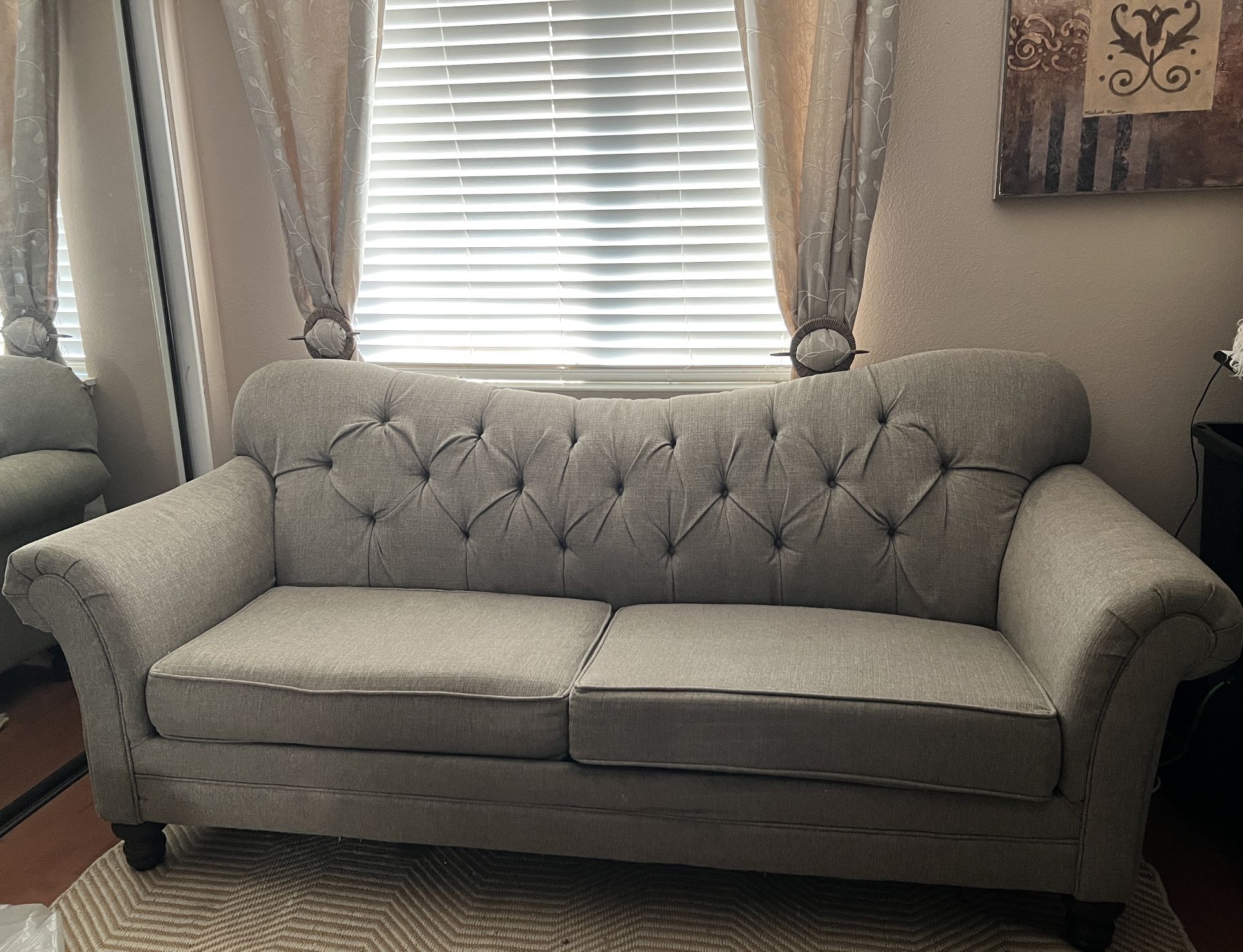 Sleeper Sofa with Pull-Out Bed-Excellent condition