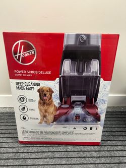 Hoover power scrub deluxe carpet cleaner