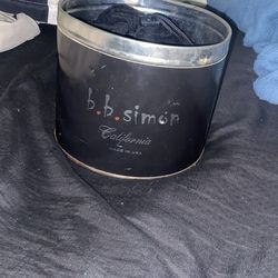 Silver belt BB Simmons