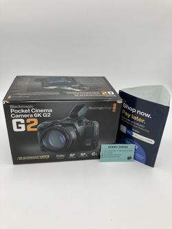 Open box Blackmagic 6k G2