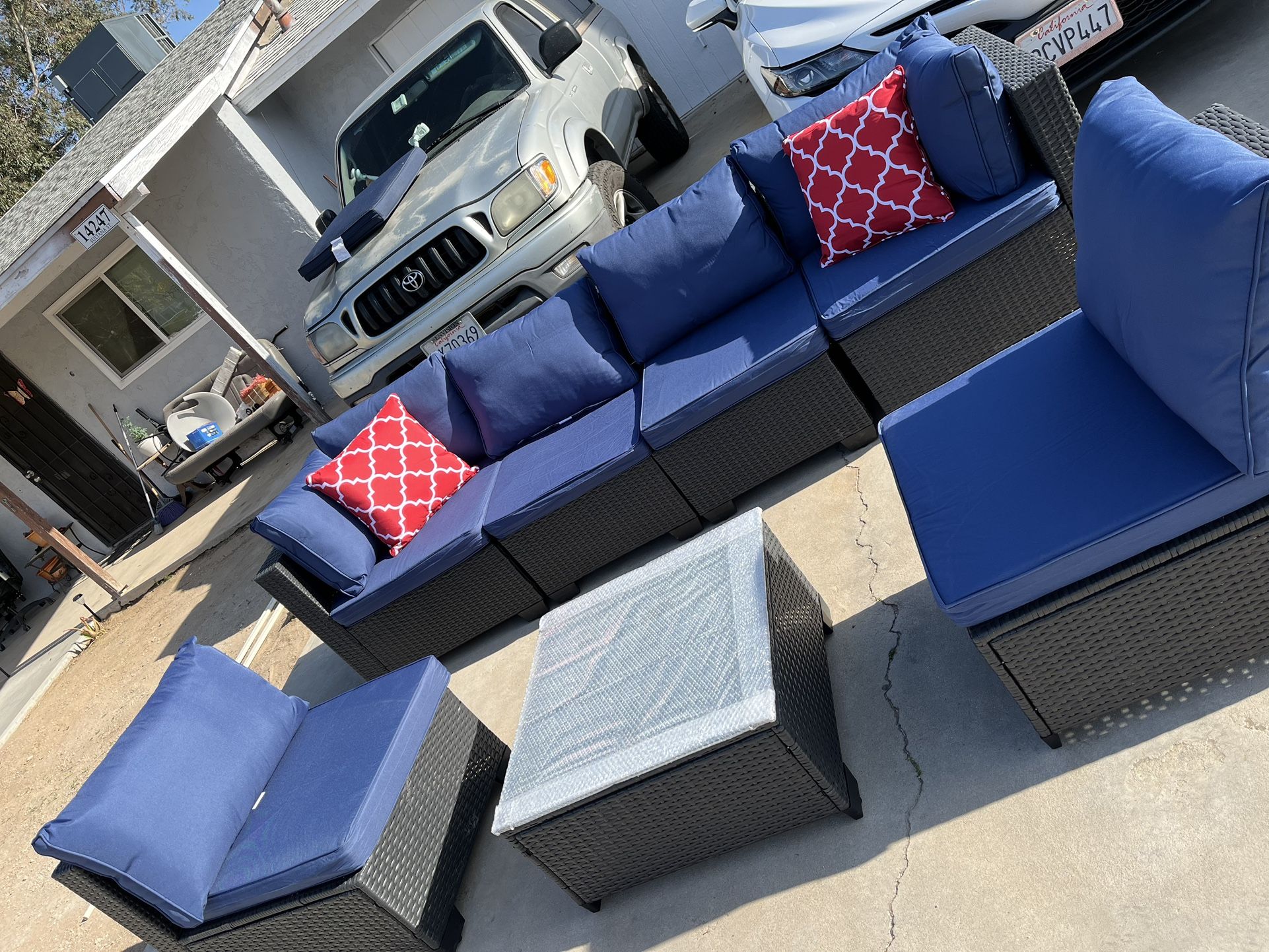 7 Pieces Outdoor Patio  Set  