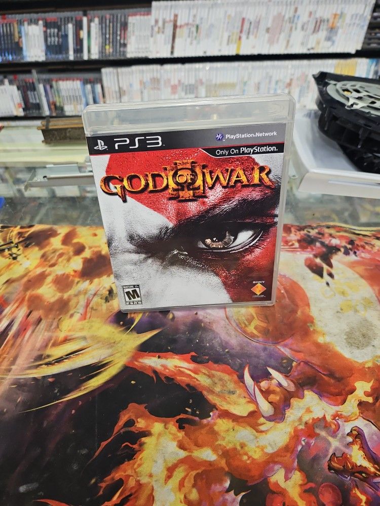 God of War III 3 (Playstation 3, PS3) Great Cond CIB Complete
