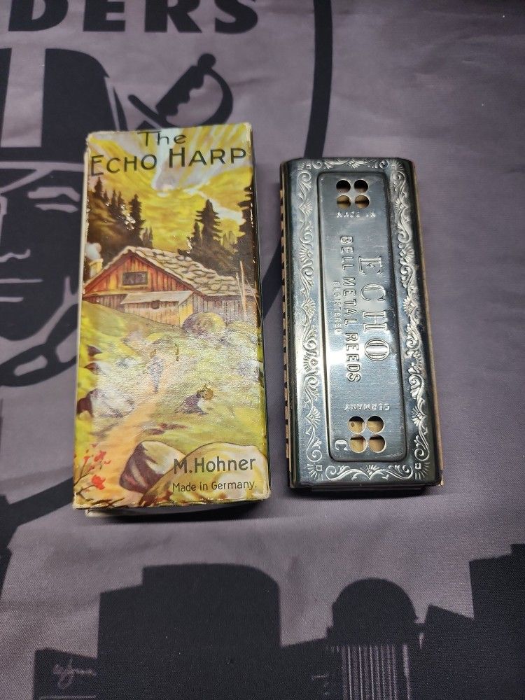 M. Hohner Echo Harp 55/64 M 2 C/G Harmonica