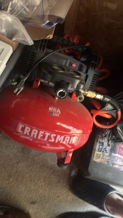 Craftsman 6 gal Pancake Portable Air Compressor 150 psi 0.8 HP