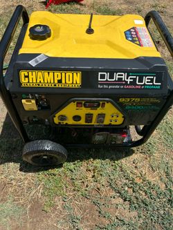 Champion 9375watts generator
