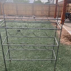 Metal Wine Rack