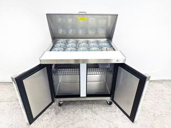 NSF 36" Commercial Sandwich Prep Table – ASR-0986