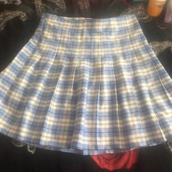 Shein Size Small Plaid Skirt 