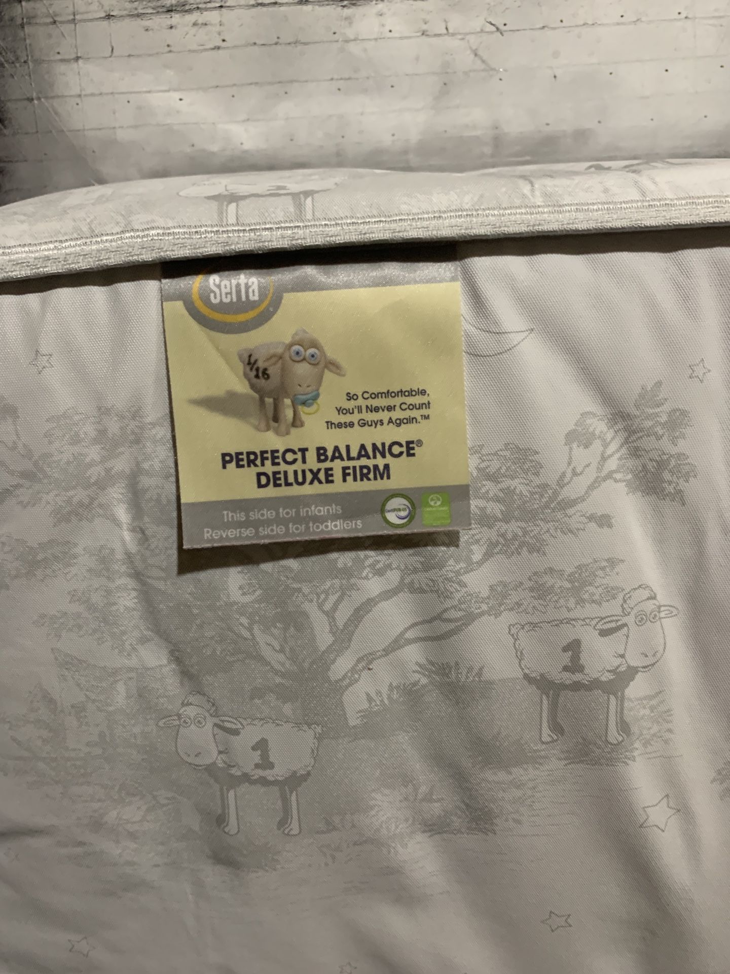 Serta Reversible Infant /toddler Mattress