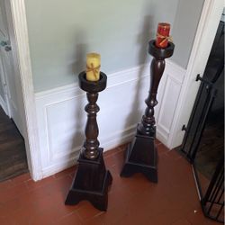 Large Candle Holders