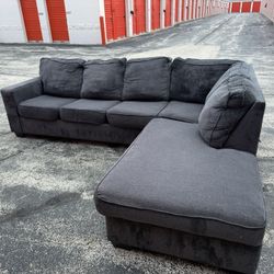 Ashley Furniture - Gray Two Piece Sectional Couch! ***Free CurbSide Delivery***