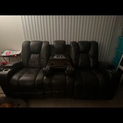 Vegan Leather Couch