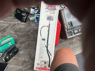 Coleman multi propane hookup will run stove ,lantern, barbque or other accessories